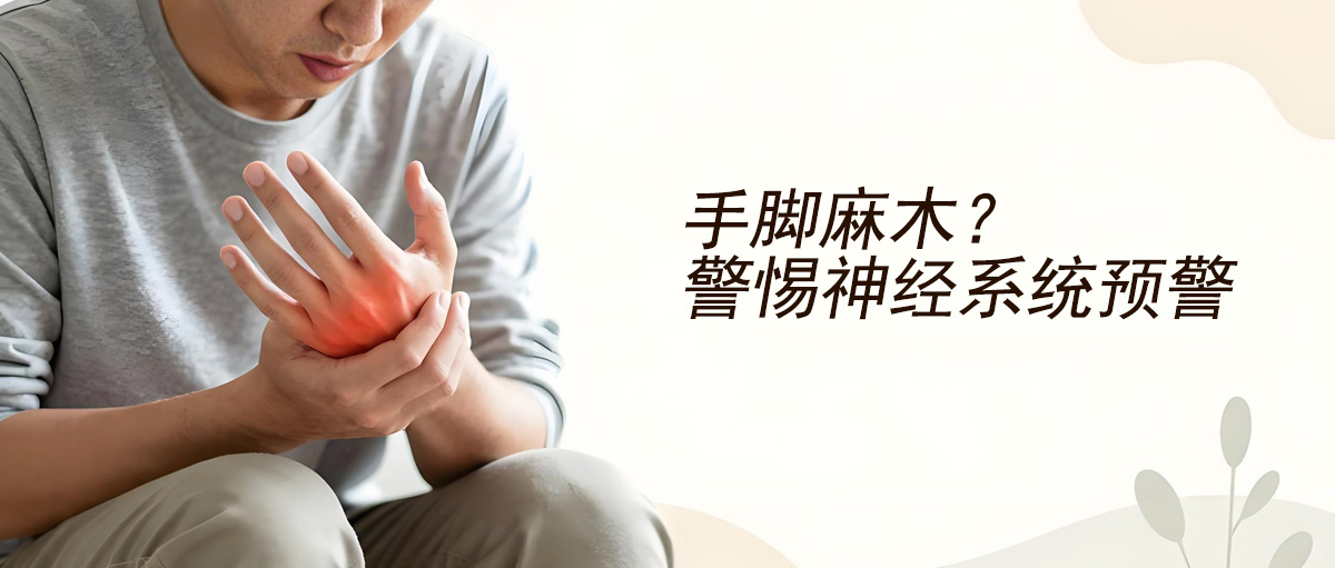 手脚麻木别忽视，多半是这几种神经内科问题